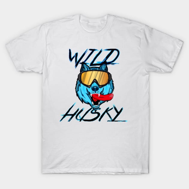 Wild husky T-Shirt by TeawithAlice